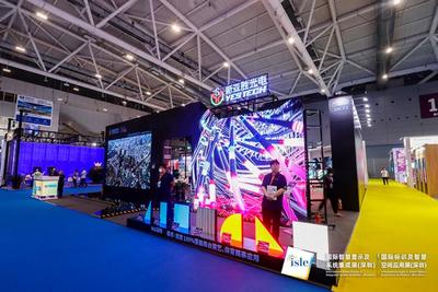 直擊深圳ISLE現場，新亞勝光電展位成超燃打卡點！LED屏租賃新體驗引爆展會
